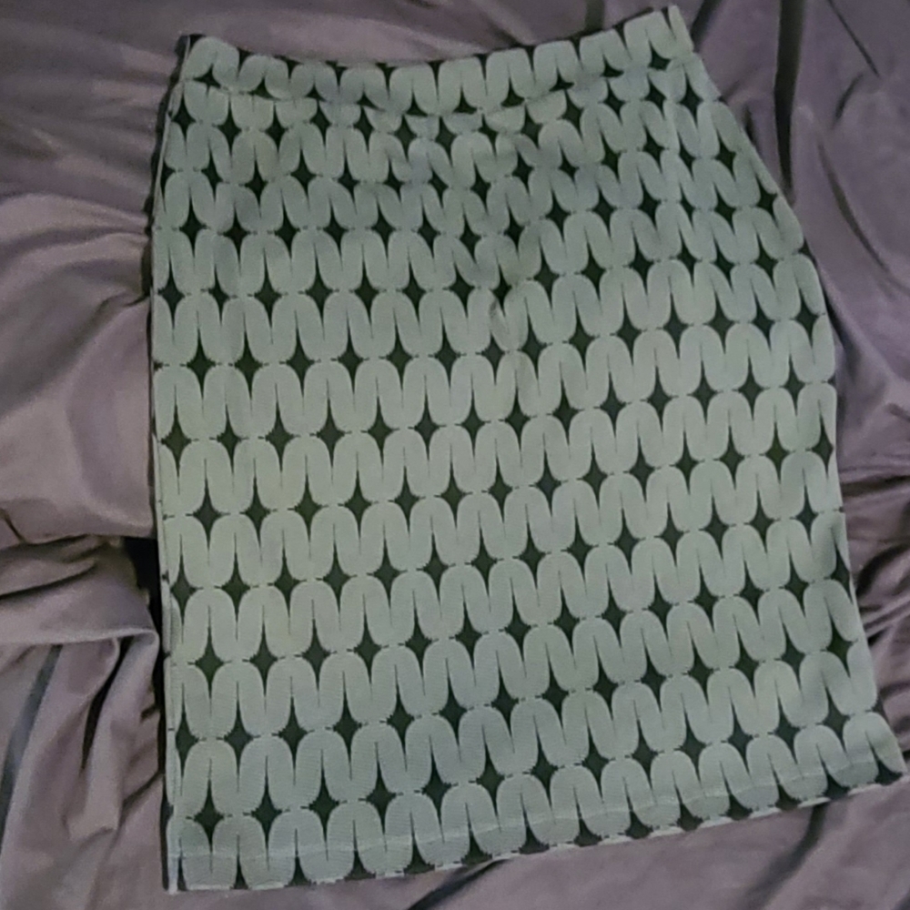 Olive Green Pencil Skirt